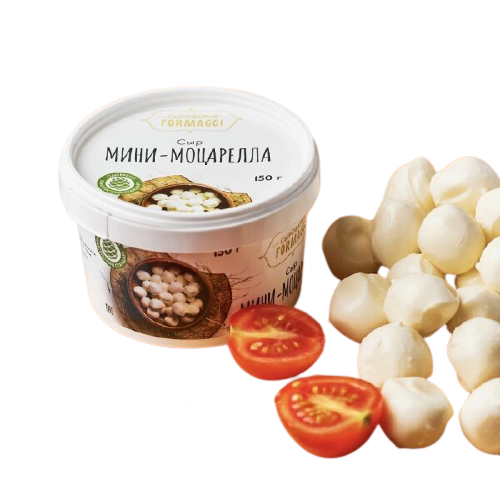 

Сыр Сыроварня Formaggi Моцарелла-мини 40% 150 г