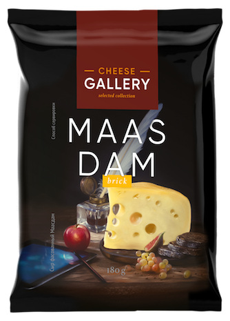 фото Сыр твердый cheese gallery maasdam 180 г