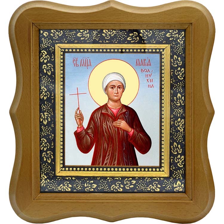

Мария Московская (Волнухина) мученица. Икона на холсте.