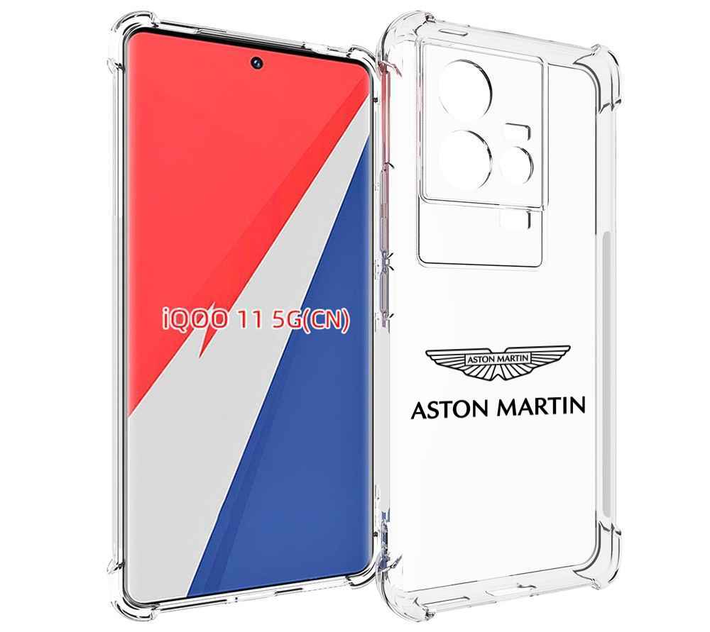 

Чехол MyPads Aston-Martin мужской для Vivo iQOO 11, Прозрачный, Tocco