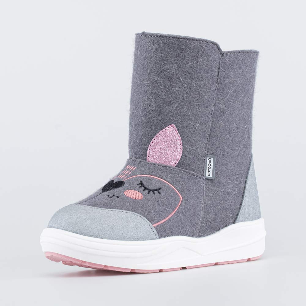 

Валенки детские Котофей 567058-44 цв.серый р.30, 567058-44