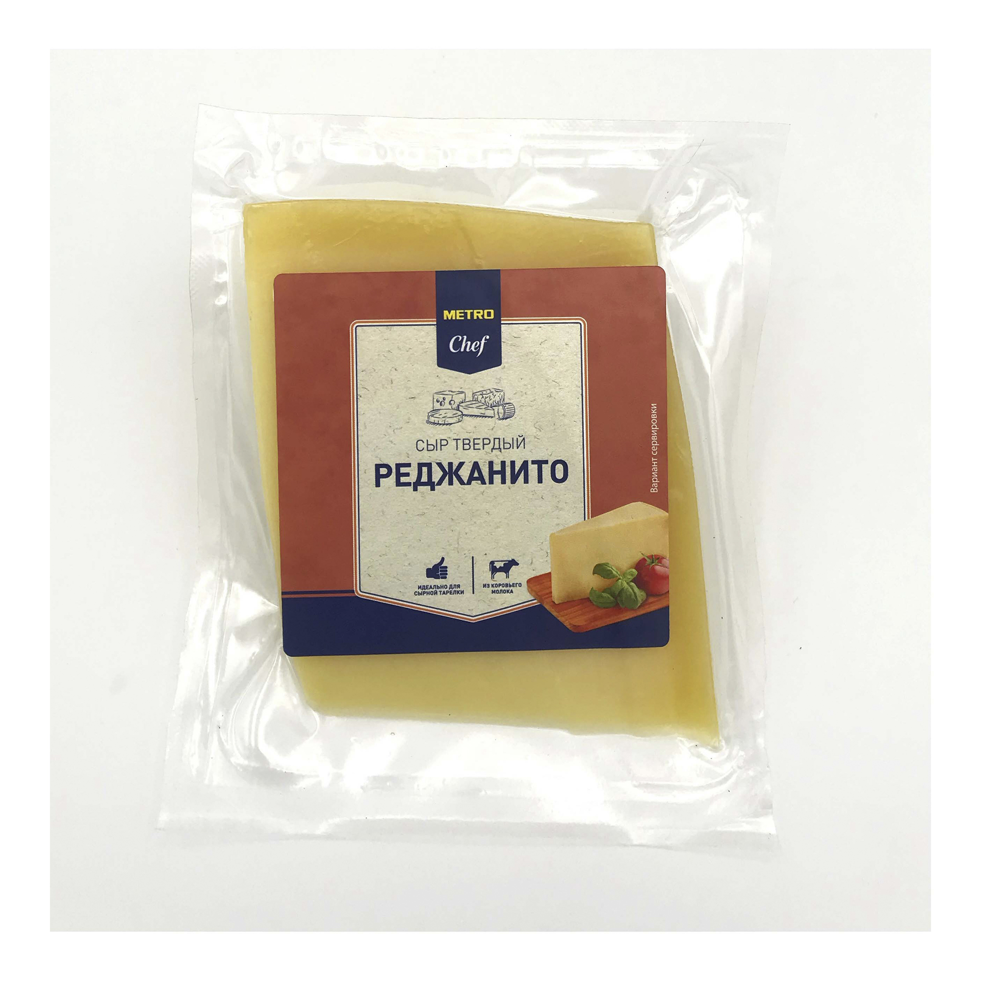 

Сыр твердый Metro Chef Реджанито 33% кусок бзмж ~300 г
