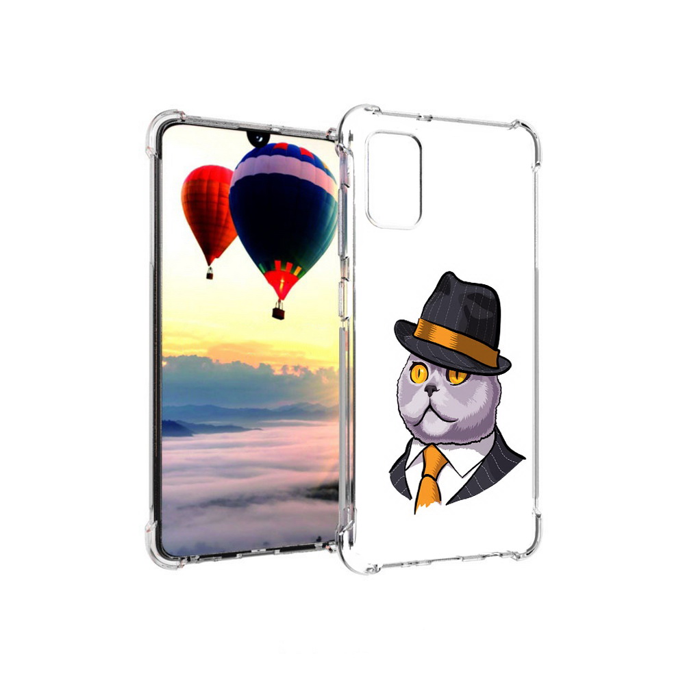 

Чехол MyPads Tocco для Samsung Galaxy A41 британец (PT147427.483.247), Прозрачный, Tocco