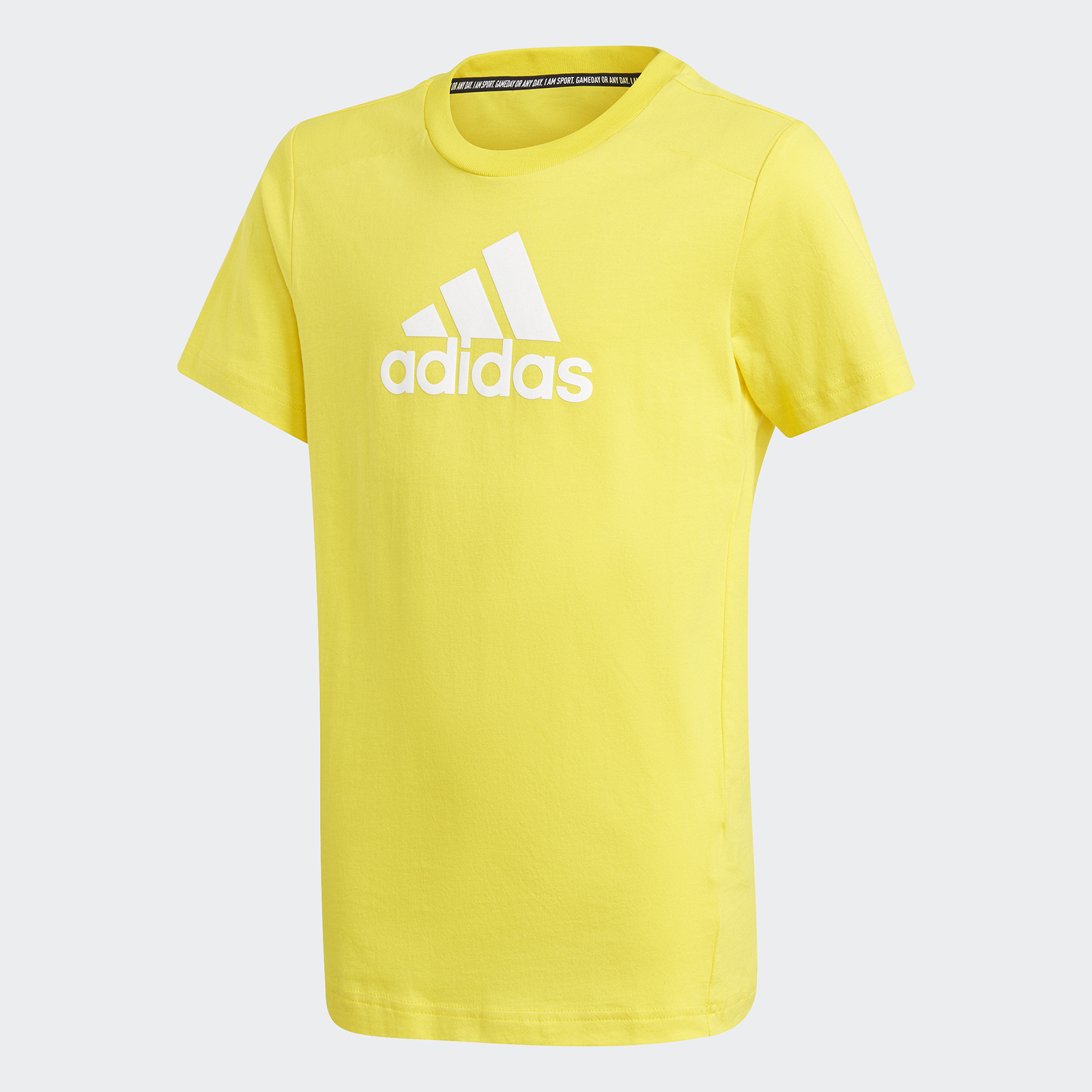 фото Футболка adidas b bos tee gj6642 желтый р.152