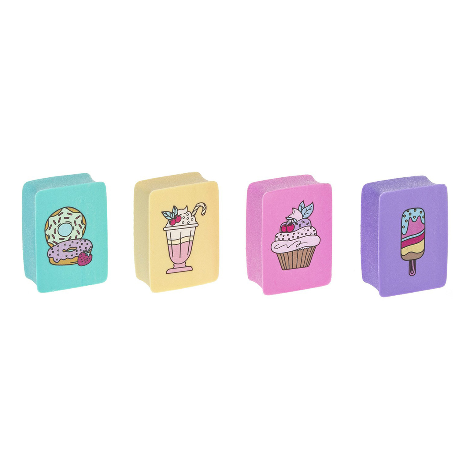 

Ластик Hatber Sweets из термопластичной резины 28 х 18 х 9 мм в ассортименте