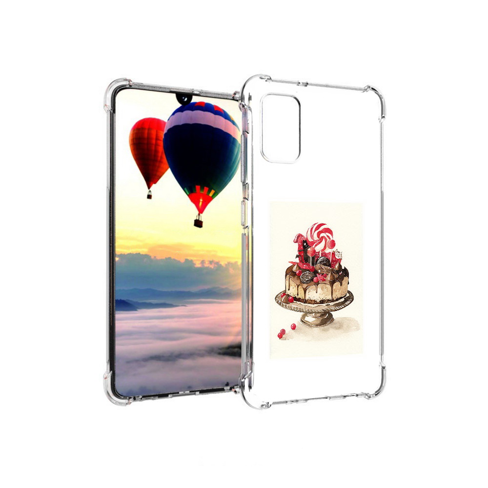 

Чехол MyPads Tocco для Samsung Galaxy A41 вкусный торт (PT147427.483.262), Прозрачный, Tocco