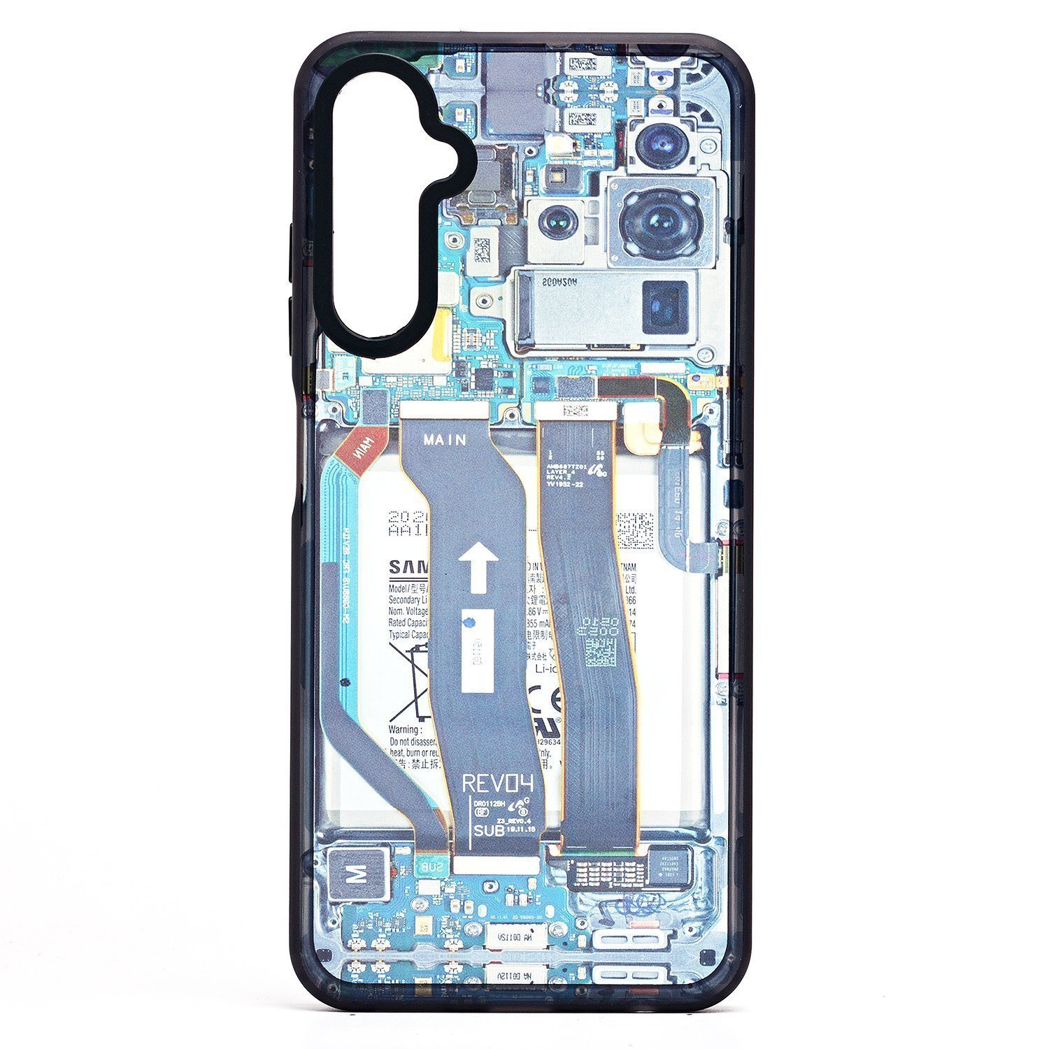 

Чехол Samsung SM-A057F (Galaxy A05s) пластиковый (рис. 088) <голубой>