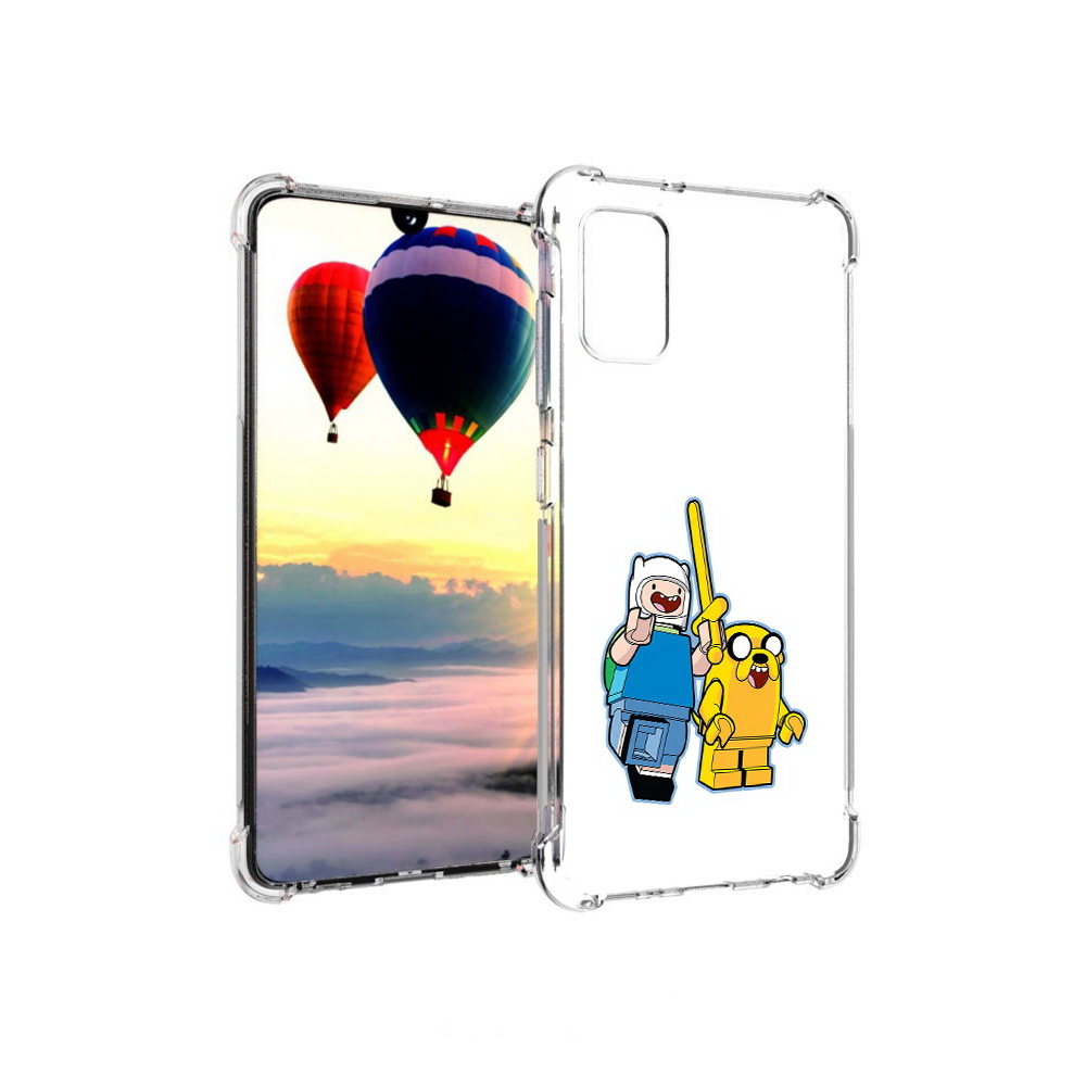 

Чехол MyPads Tocco для Samsung Galaxy A41 время приключений лего (PT147427.483.274), Прозрачный, Tocco
