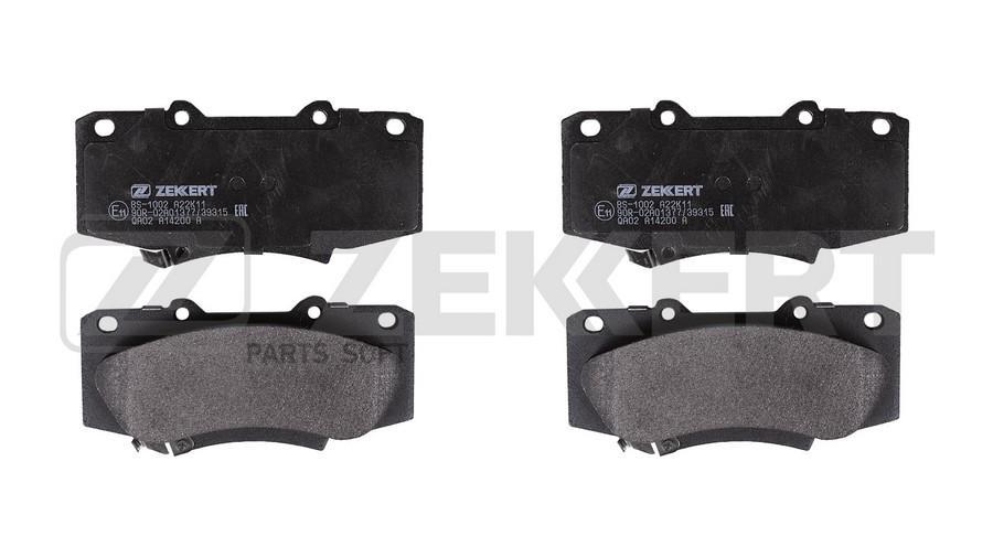 

Колодки тормозные Toyota Hilux (N ) 05- передние дисковые (GDB3534) Zekkert ZEKKERT BS1002