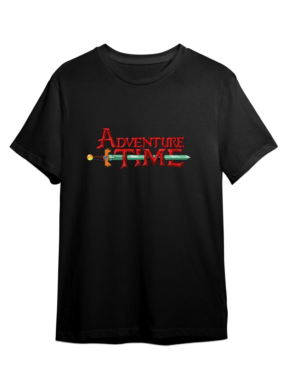 

Футболка унисекс Каждому Своё Время приключений/Adventure Time MUAT17 черная L, Черный, "Время приключений/Adventure Time" MUAT17