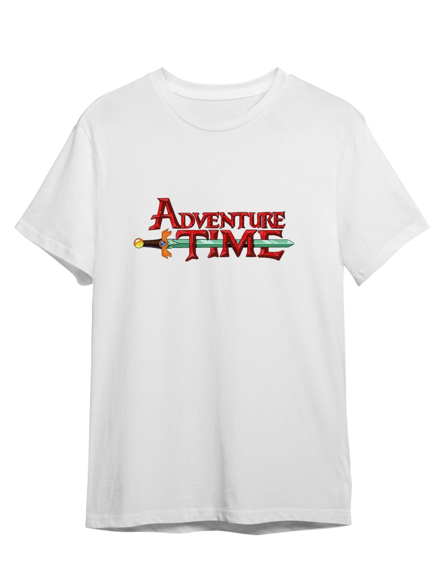 

Футболка унисекс Каждому Своё Время приключений/Adventure Time MUAT17 белая 5XL, "Время приключений/Adventure Time" MUAT17