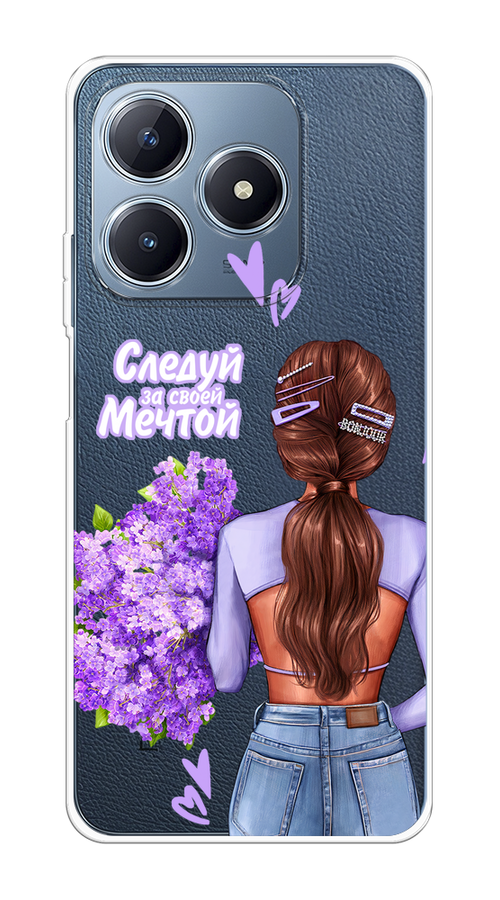 

Чехол Homey на Realme C63 "Следуй за своей мечтой", Фиолетовый;коричневый, 2517350-1