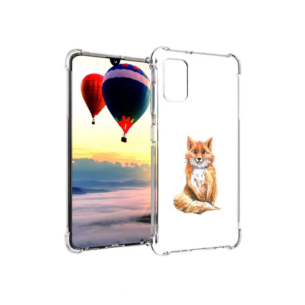

Чехол MyPads Tocco для Samsung Galaxy A41 детская лиса (PT147427.483.320), Прозрачный, Tocco