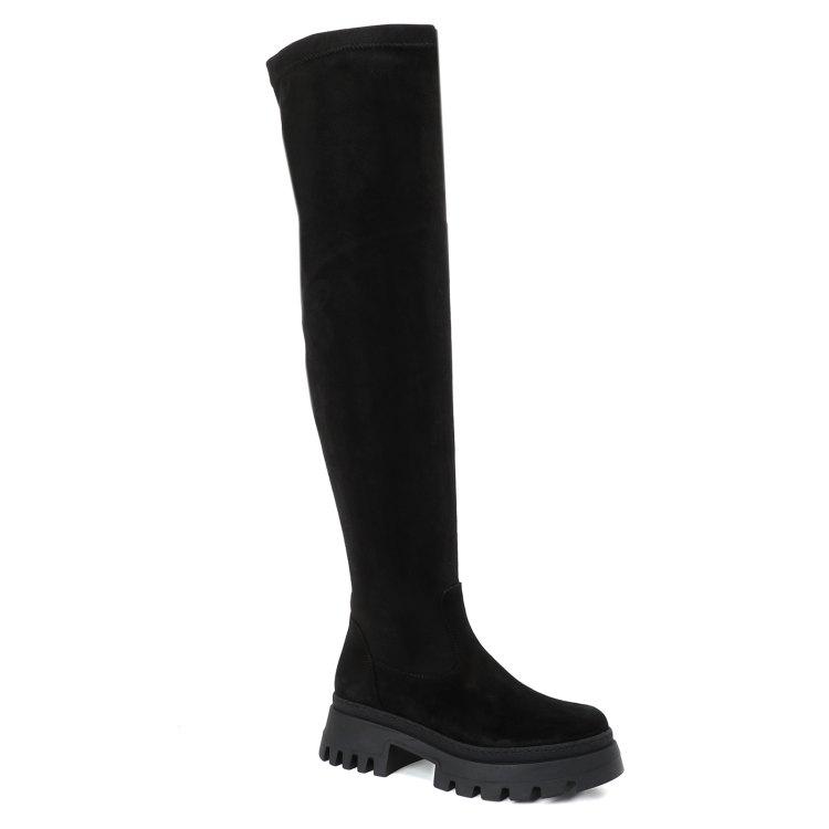 Ботфорты женские Lr Lorettini 602-867843 черные 36 EU