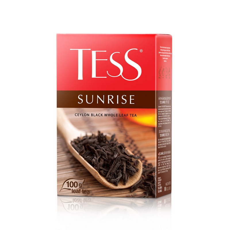 

Чай Tess Sunrise листовой черный,100г 0587-15, (2шт.)