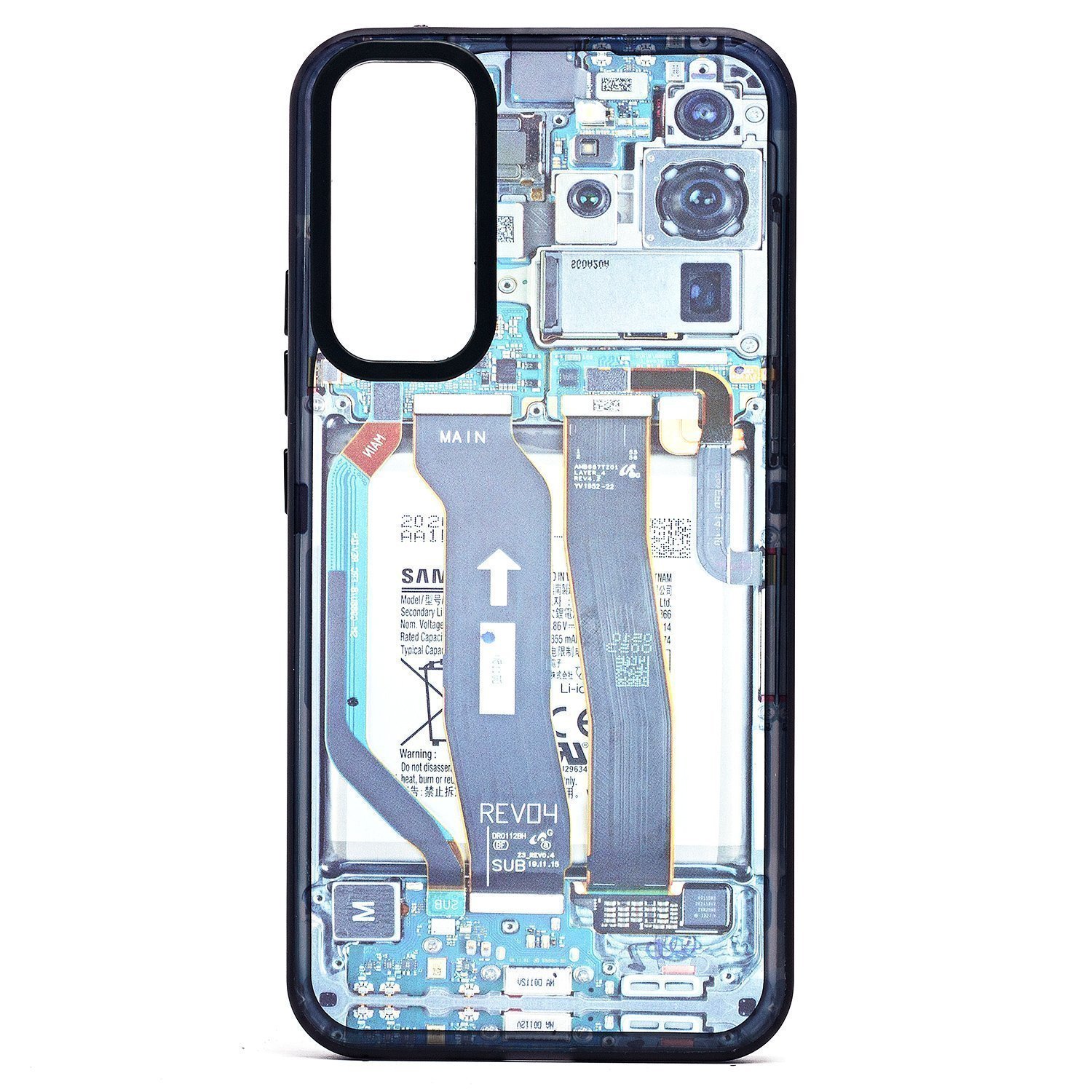 

Чехол Samsung SM-A346E (Galaxy A34 5G) пластиковый (рис. 088) <голубой>