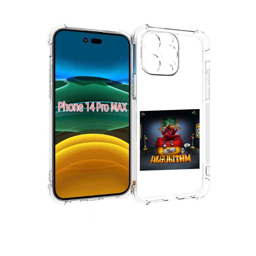 

Чехол MyPads Snoop Dogg ALGORITHM для iPhone 14 Pro Max, Прозрачный, Tocco