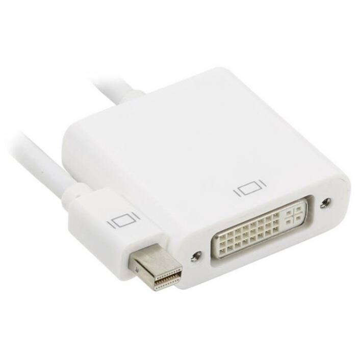 

Переходник Noname Mini DisplayPort(M)-DVI-D(F) 0.1м (Белый)