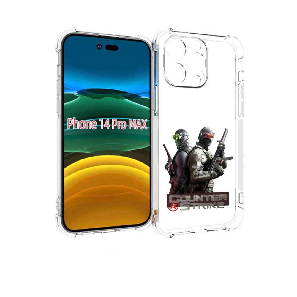 

Чехол MyPads КС для iPhone 14 Pro Max, Прозрачный, Tocco