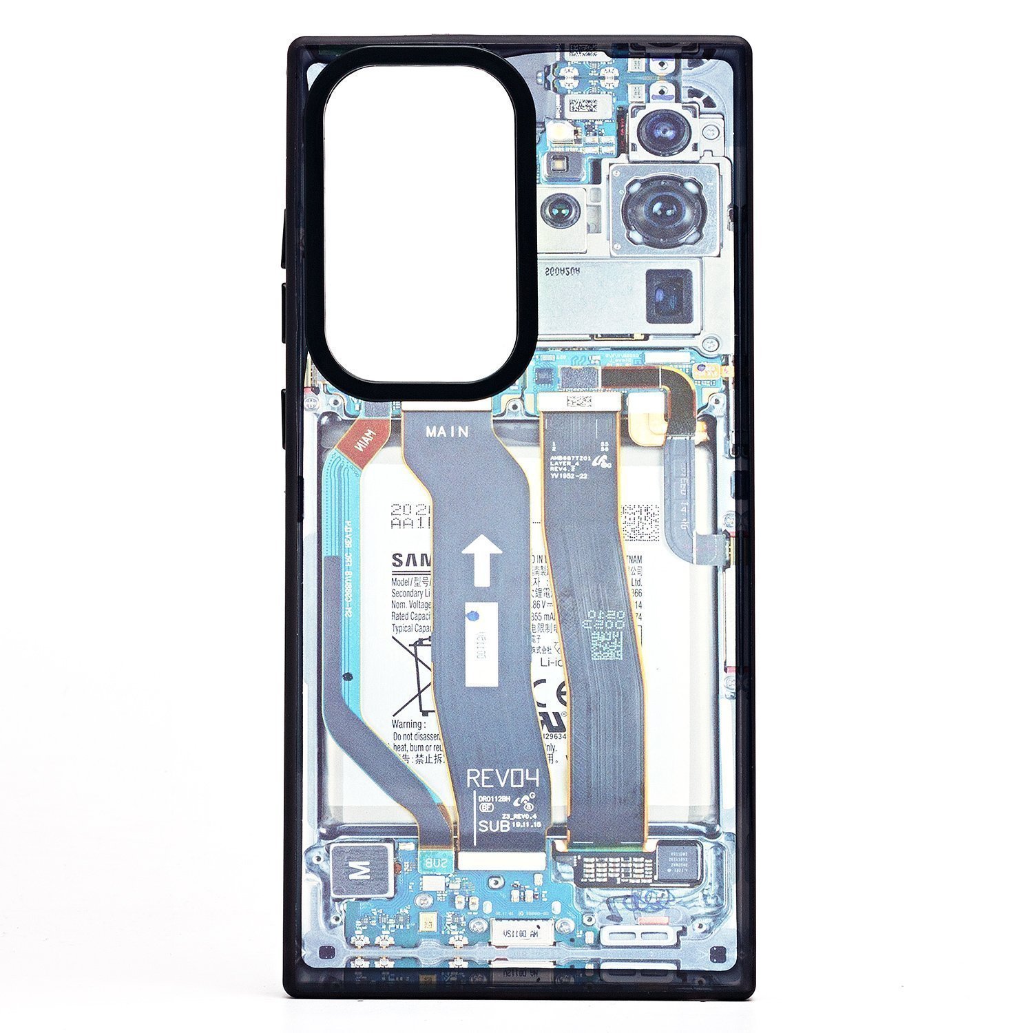 

Чехол Samsung SM-S918 (Galaxy S23 Ultra) пластиковый (рис. 088) <голубой>