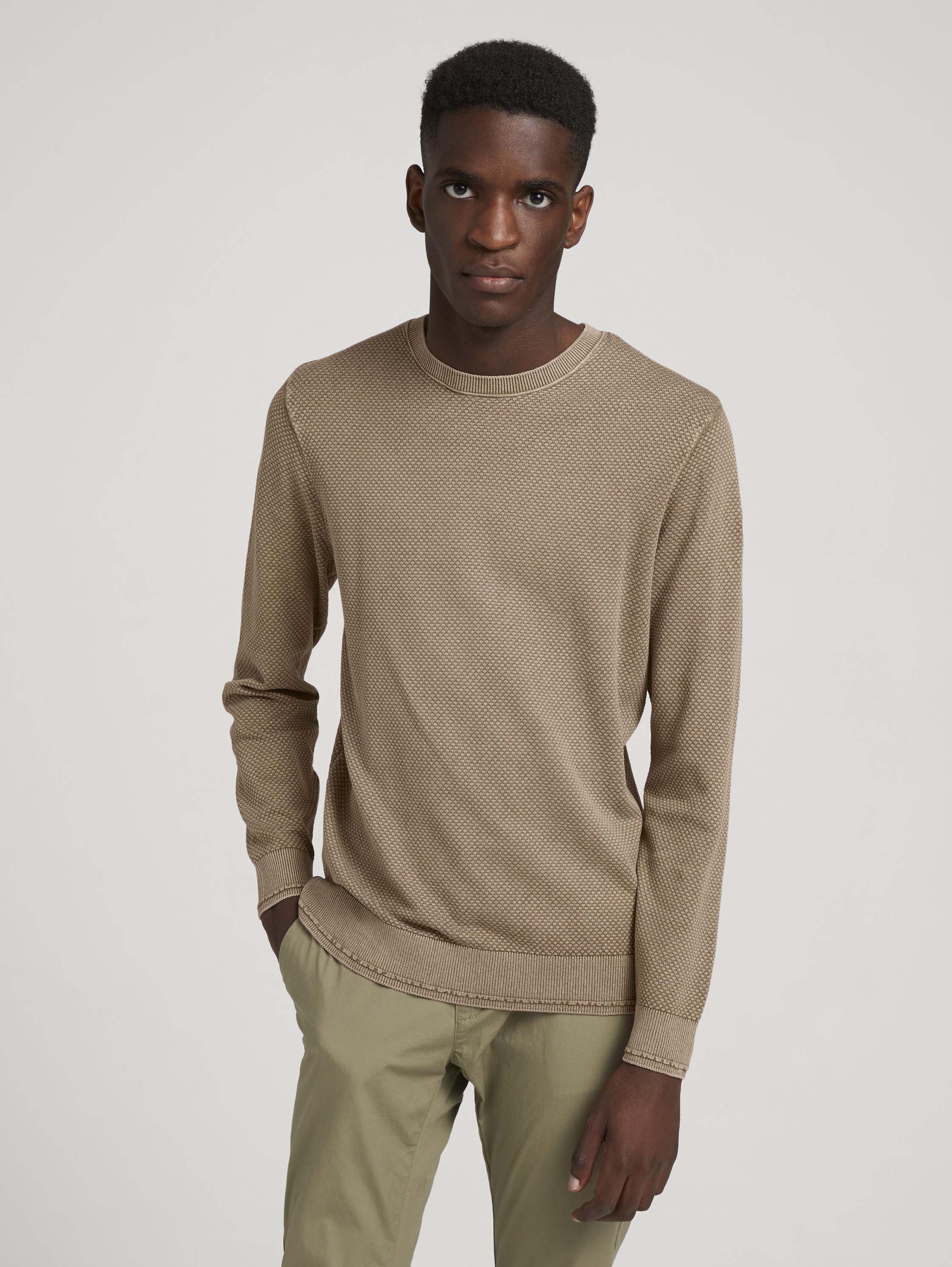 

Джемпер мужской TOM TAILOR 1026497 коричневый L, 1026497