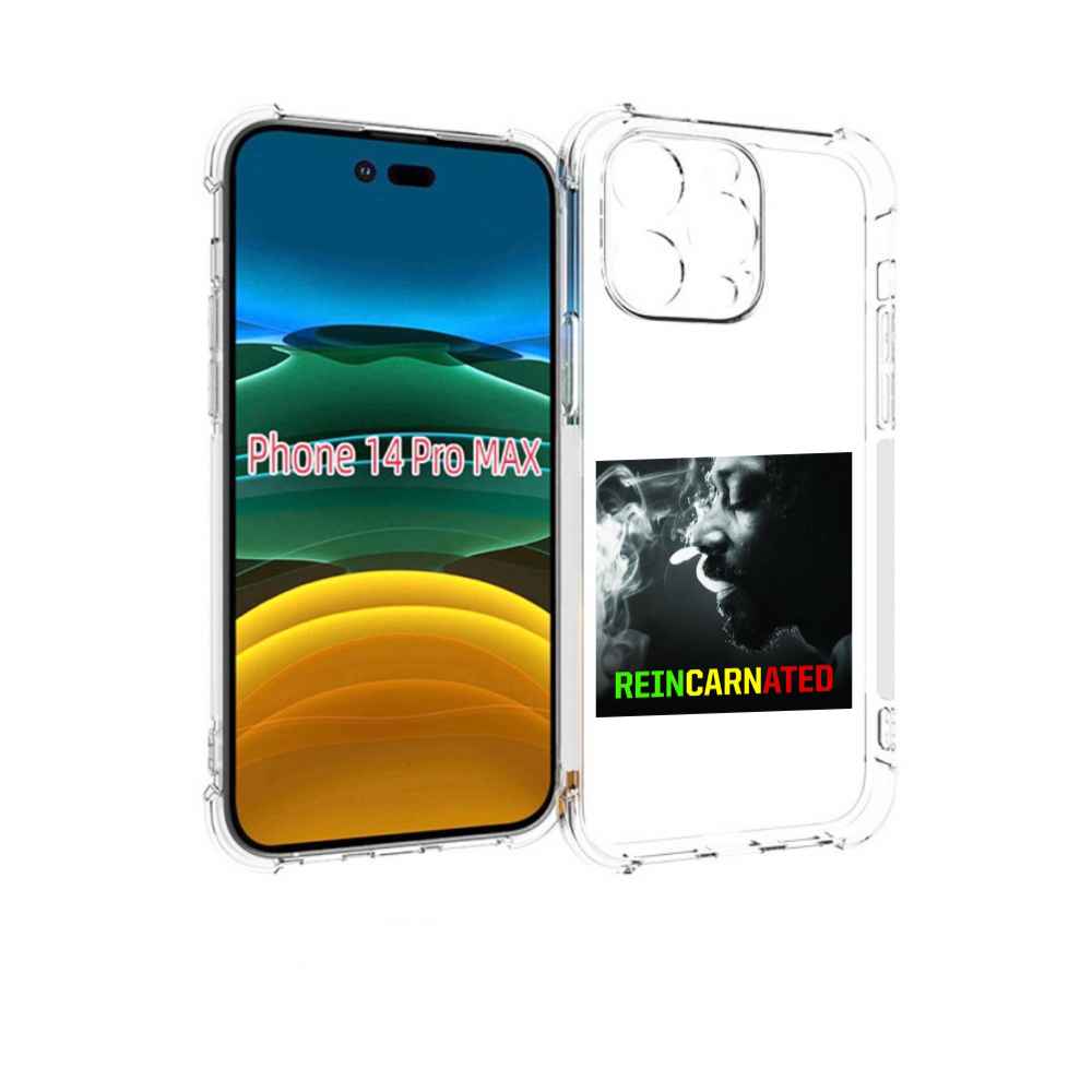 

Чехол MyPads Snoop Dogg REINCARNATED для iPhone 14 Pro Max, Прозрачный, Tocco