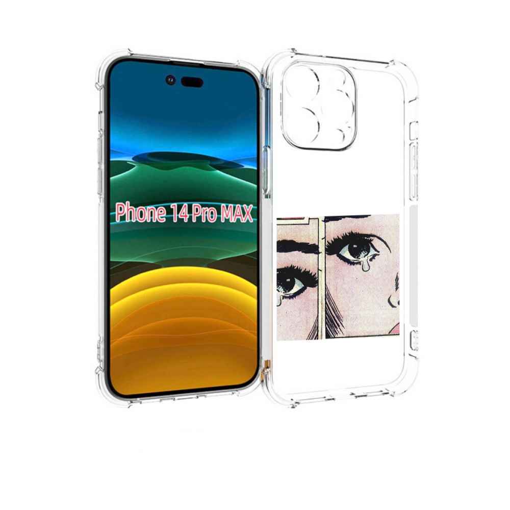

Чехол MyPads Suicideboys - Radical Suicide для iPhone 14 Pro Max, Прозрачный, Tocco