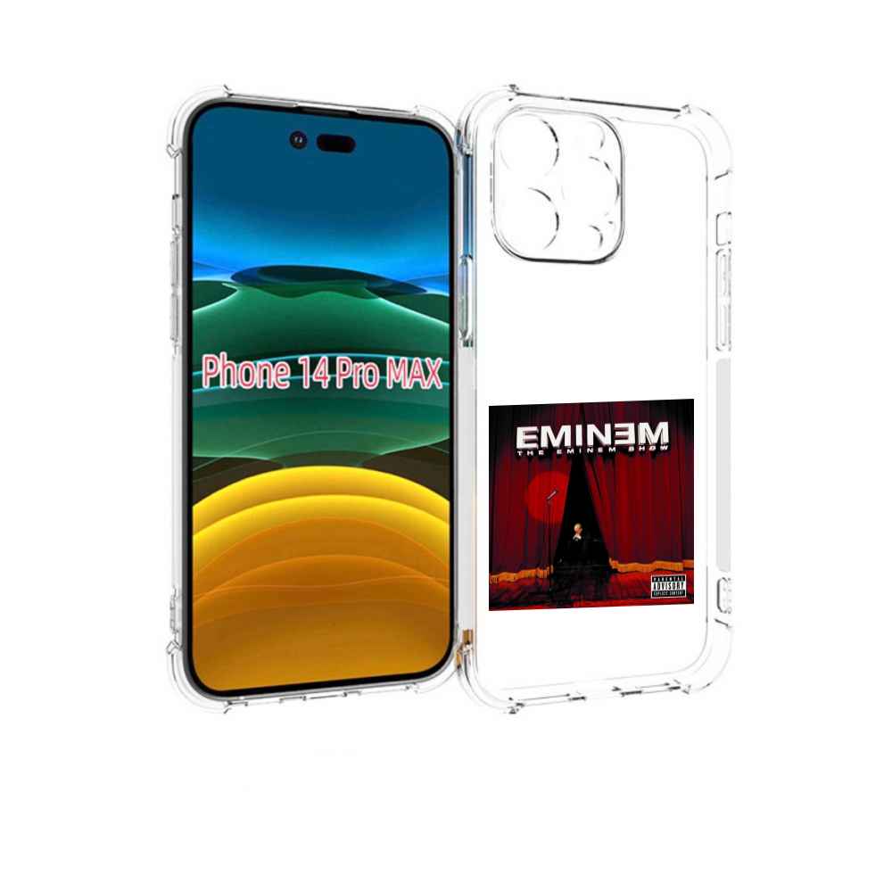 

Чехол MyPads THE EMINEM SHOW для iPhone 14 Pro Max, Прозрачный, Tocco