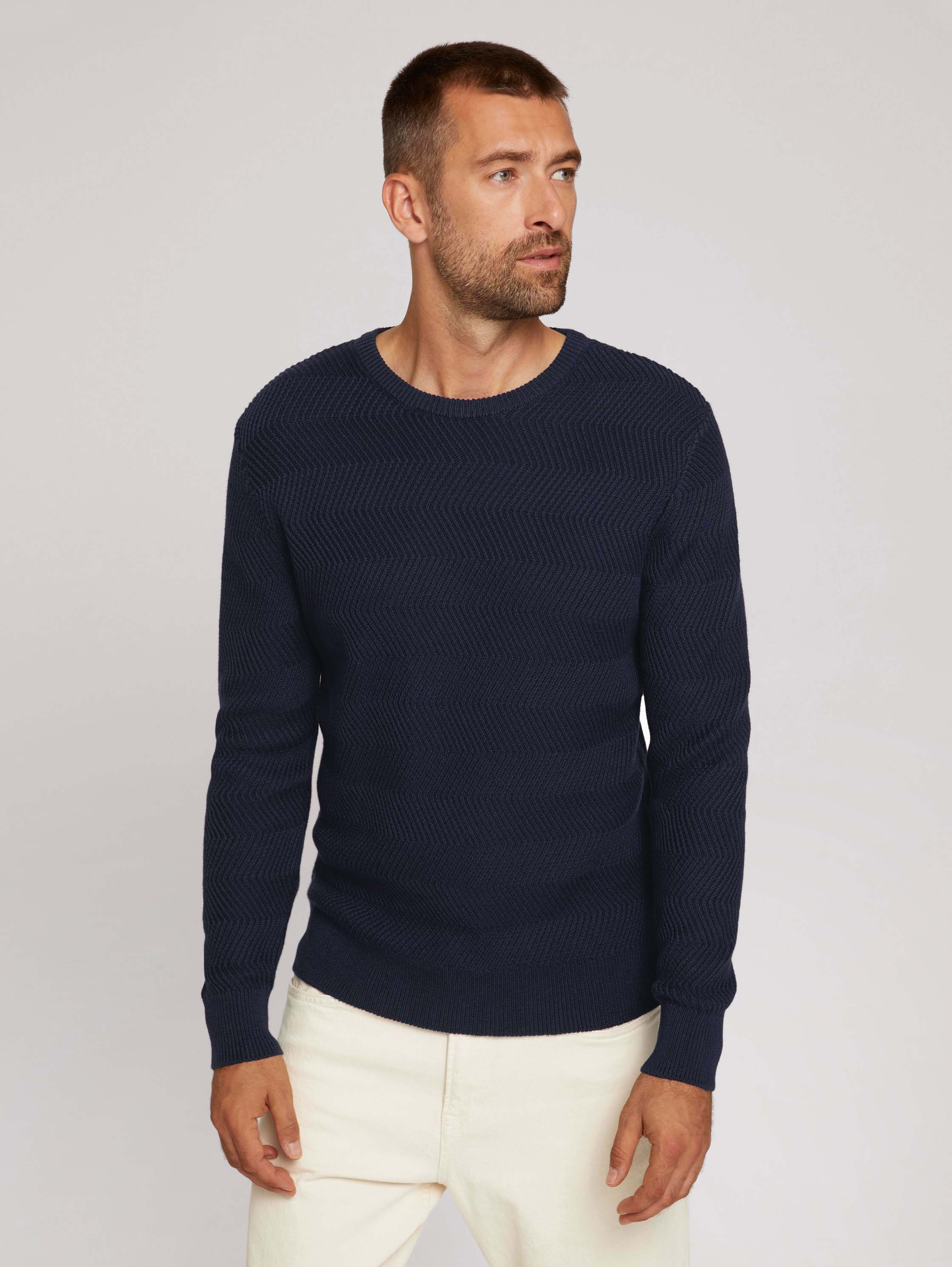 

Джемпер мужской TOM TAILOR 1026513 синий S, 1026513