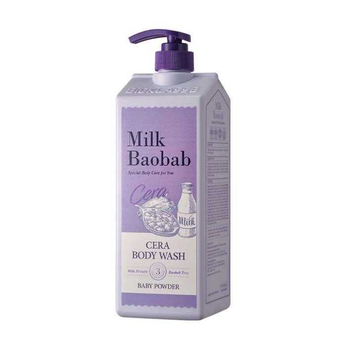 фото Гель для душа milkbaobab cera body wash baby powder (1200 мл) milk baobab