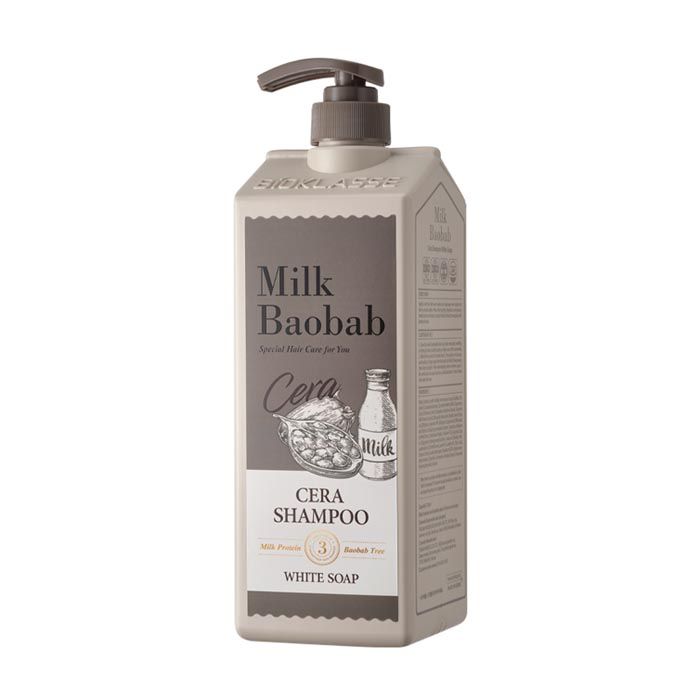 фото Шампунь milkbaobab cera shampoo white soap (1200 мл) milk baobab