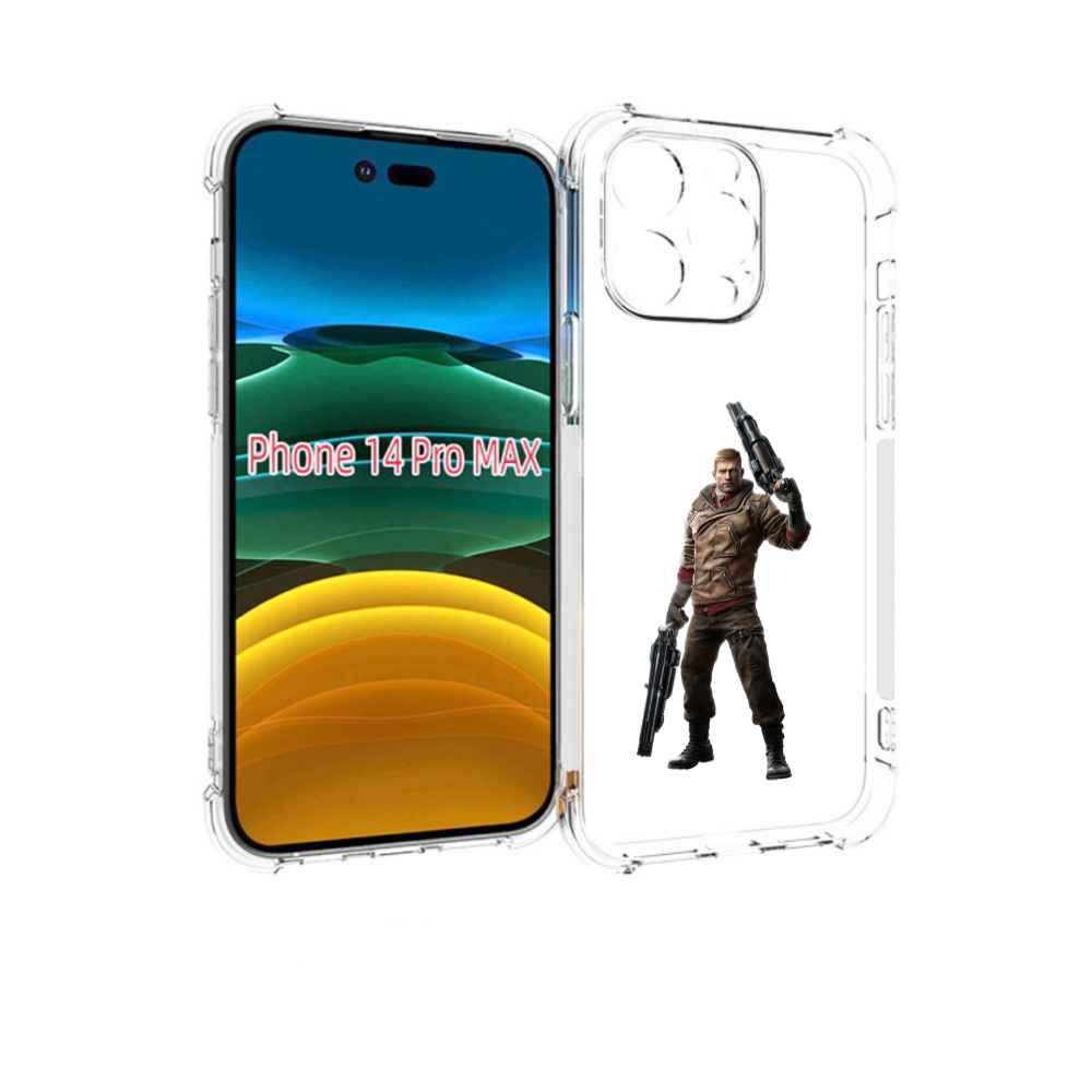 

Чехол MyPads Wolfenstein для iPhone 14 Pro Max, Прозрачный, Tocco