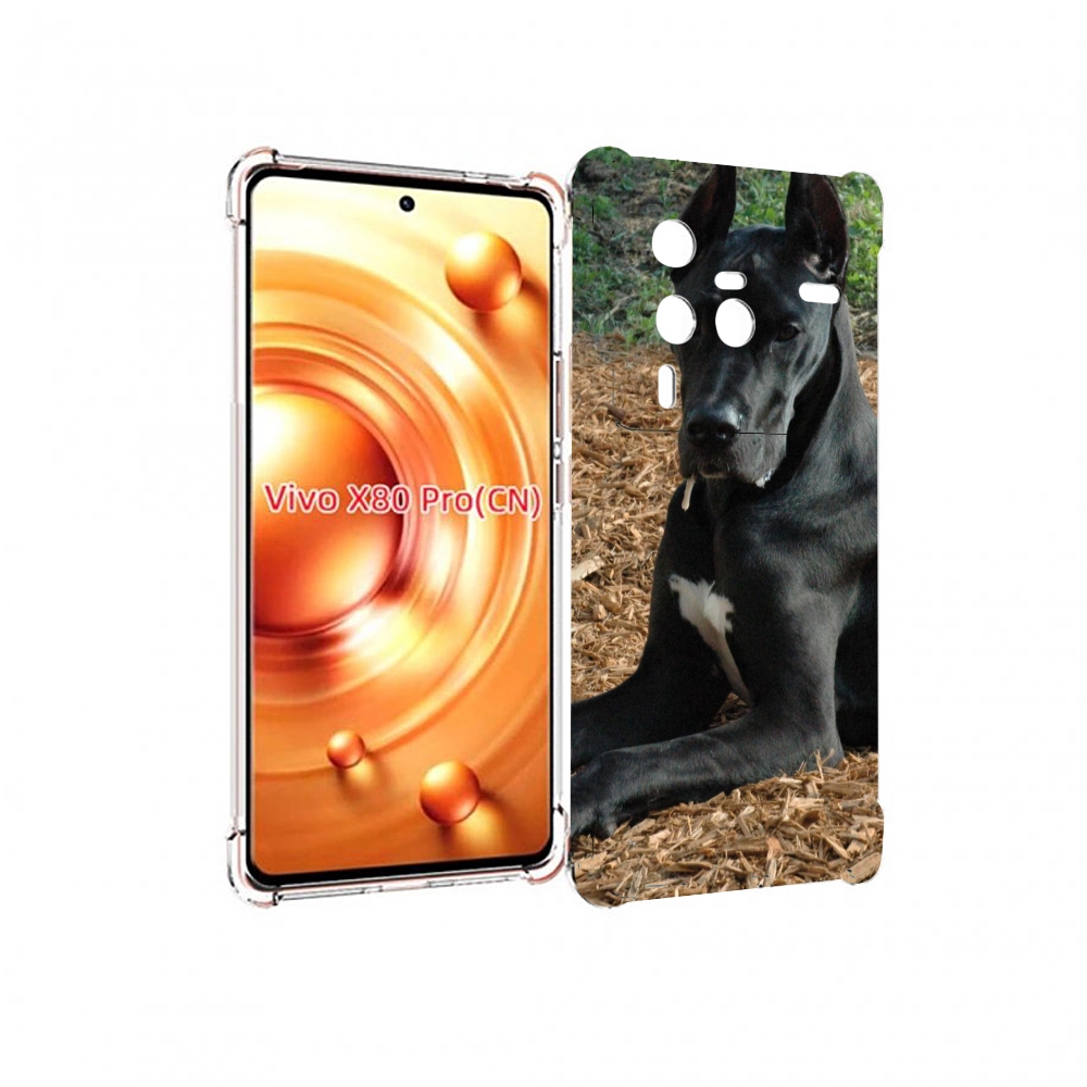 

Чехол MyPads немецкии дог для Vivo X80 PRO, Прозрачный, Tocco