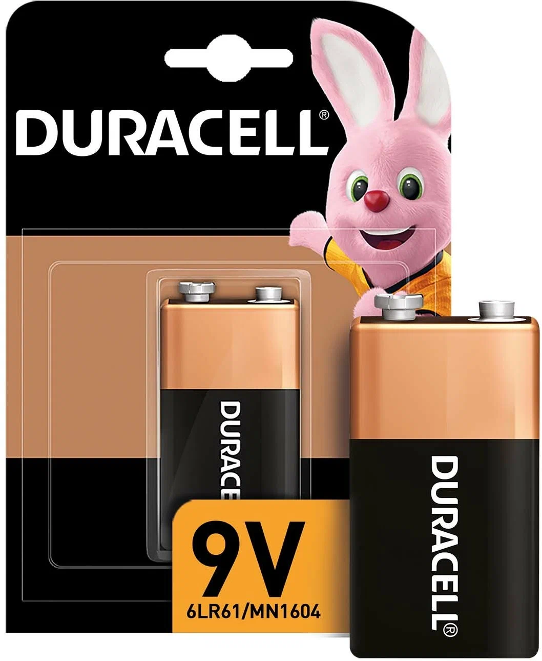 Батарейка Krona 6Lr61 9V Блистер 1Шт. Alkaline Duracell DURACELL арт. 6LR61-1BL