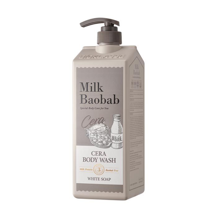 Купить Гель для душа MilkBaobab Cera Body Wash White Soap (1200 мл), MILK BAOBAB
