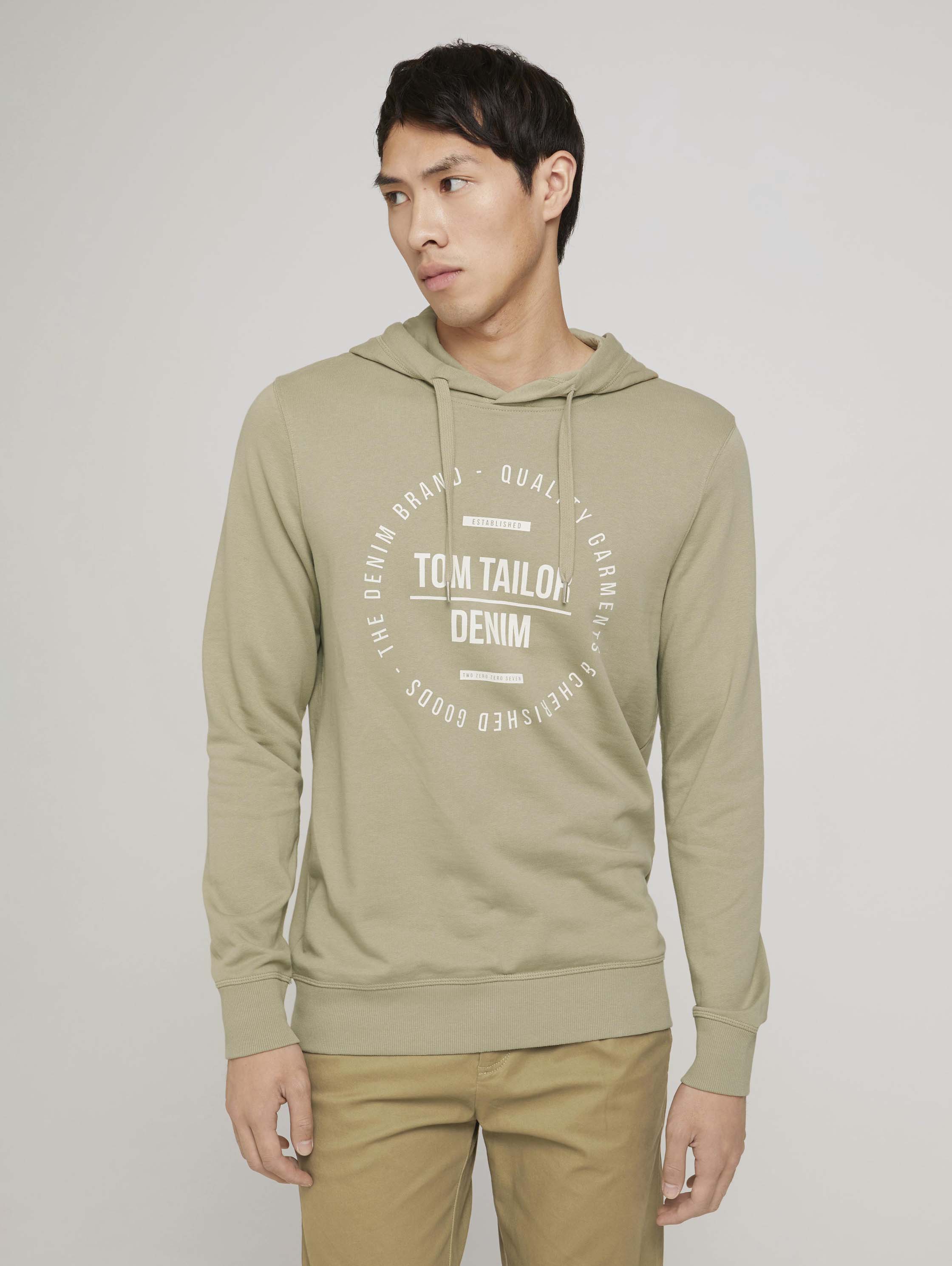 

Толстовка мужская TOM TAILOR 1027616 хаки XXL, 1027616