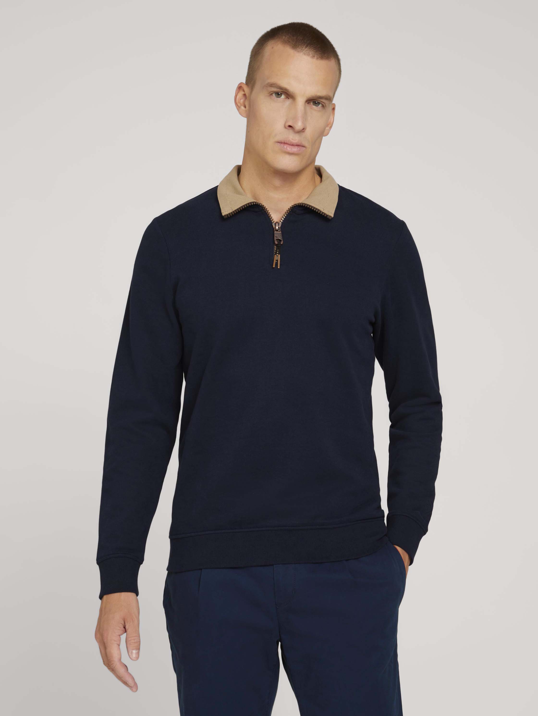 

Толстовка мужская TOM TAILOR 1027442 синяя XXL, 1027442