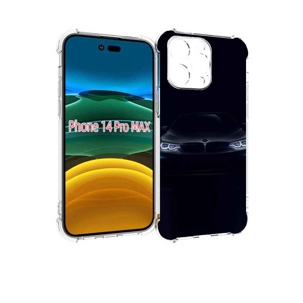 

Чехол MyPads bmw 1 мужской для iPhone 14 Pro Max, Прозрачный, Tocco