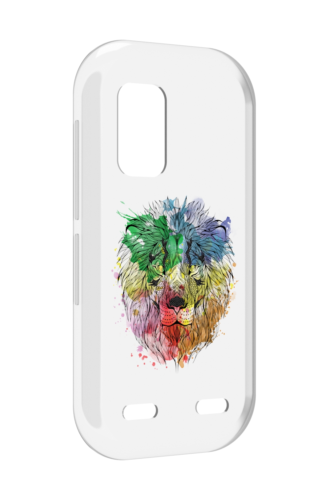 

Чехол MyPads разноцветный гордый лев для UleFone Armor X10 / X10 Pro, Прозрачный, Tocco