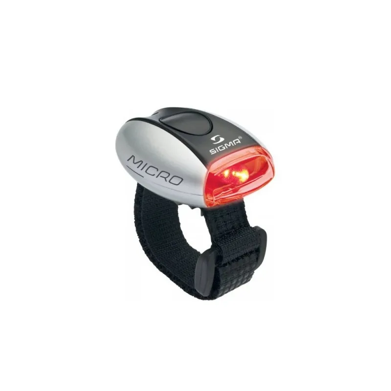 

Фонарь задний Sigma Micro-W, цвет Серебристый