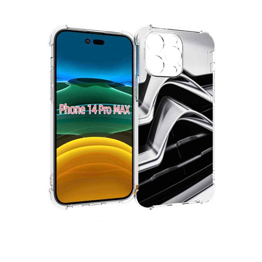 

Чехол MyPads citroen мужской для iPhone 14 Pro Max, Прозрачный, Tocco