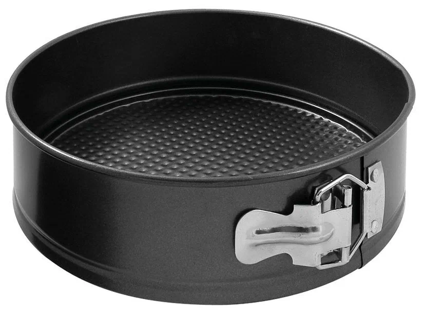 

Форма для выпечки Mallony SL-4004 24х7см. кругл. разъем. метал., Черный