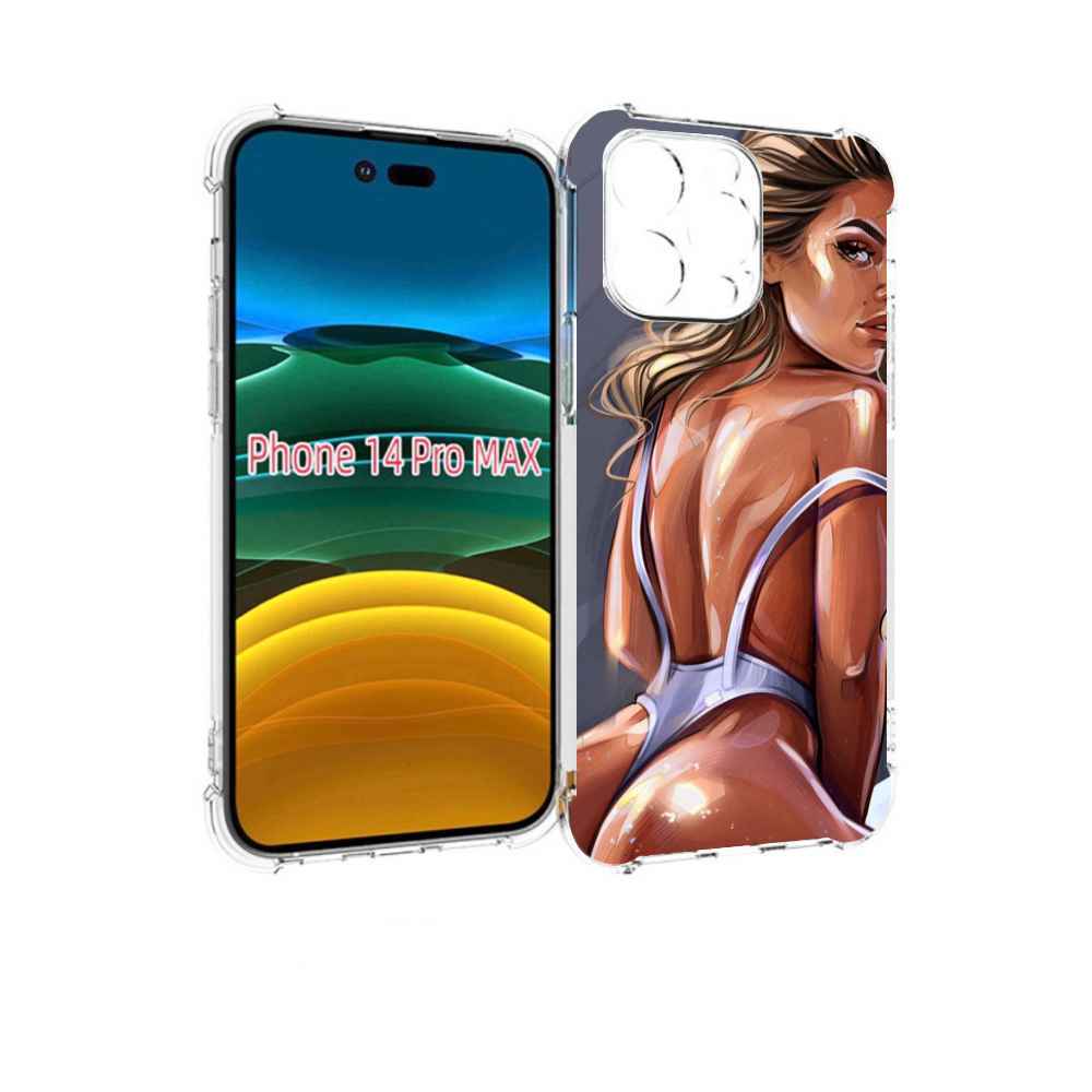 

Чехол MyPads craigos-art для iPhone 14 Pro Max, Прозрачный, Tocco