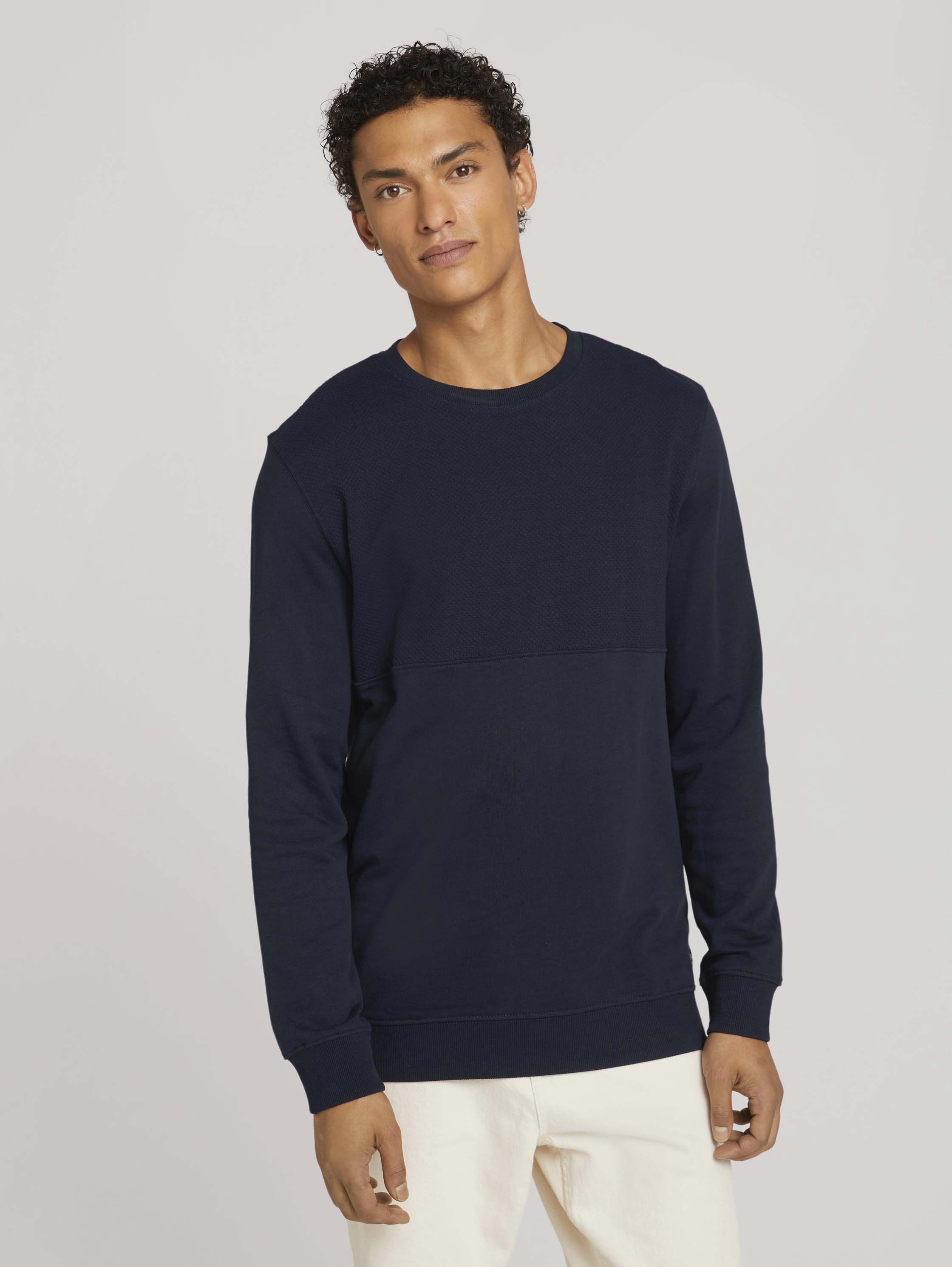 

Свитшот мужской TOM TAILOR 1028402 синий L, 1028402