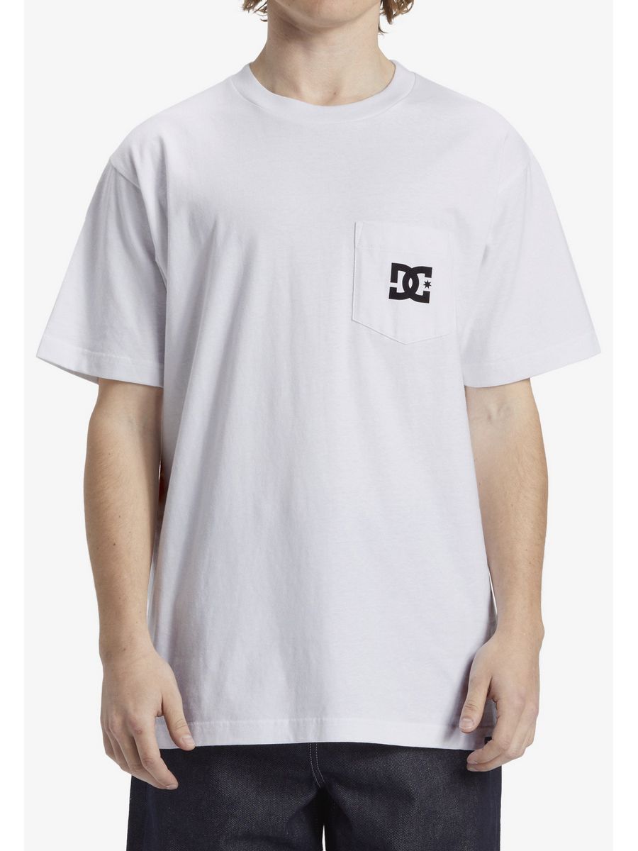 Футболка унисекс DC SHOES DC121000P белая XS