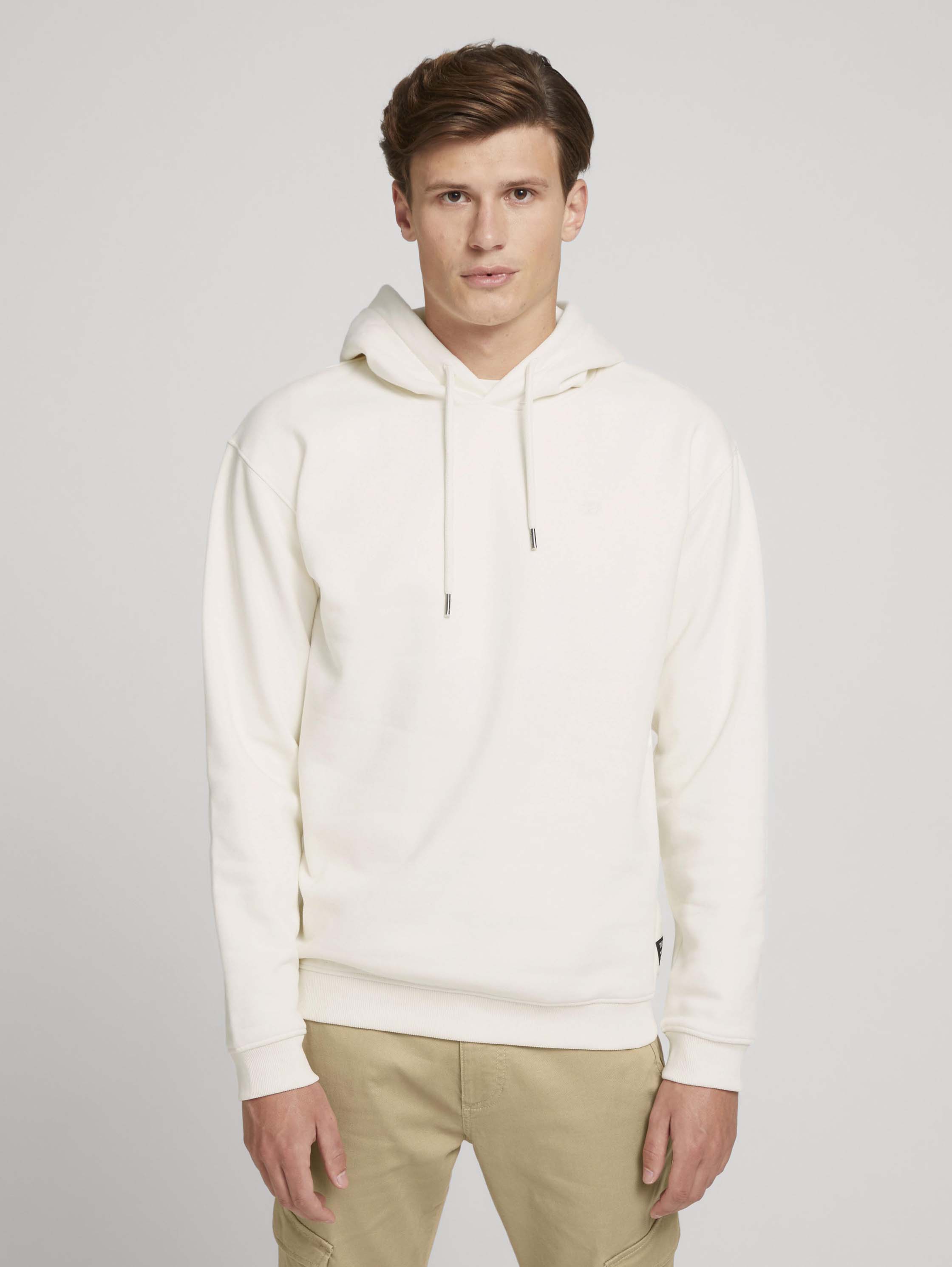

Толстовка мужская TOM TAILOR 1027583 белая XXL, 1027583