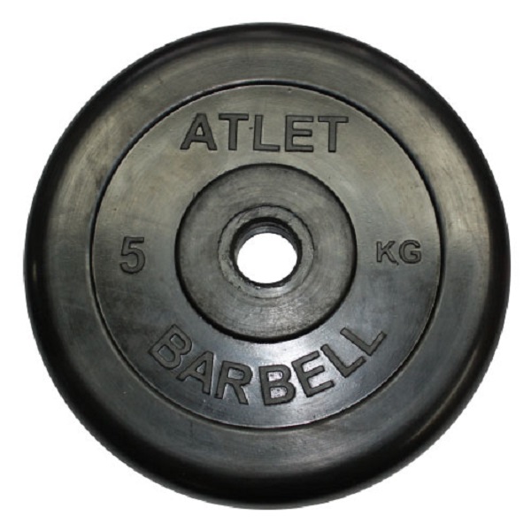 фото Диск для штанги mb barbell dr-mb26-5b 5 кг, 26 мм