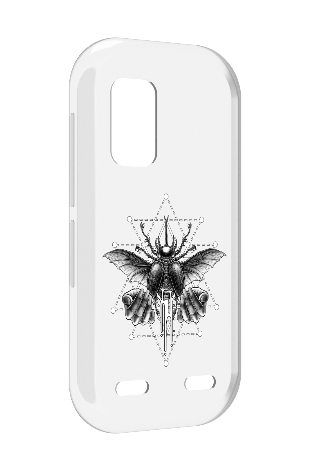 

Чехол MyPads скарабей для UleFone Armor X10 / X10 Pro, Прозрачный, Tocco