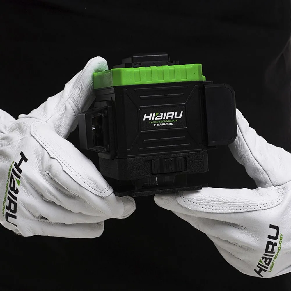 Лазерный уровень HIBIRU 3D T-Basic 12 зеленых лучей, два аккумулятора. Со штативом 5/8