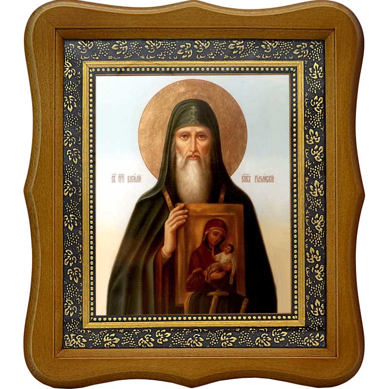 

Василий, епископ Рязанский, святитель. Икона на холсте.